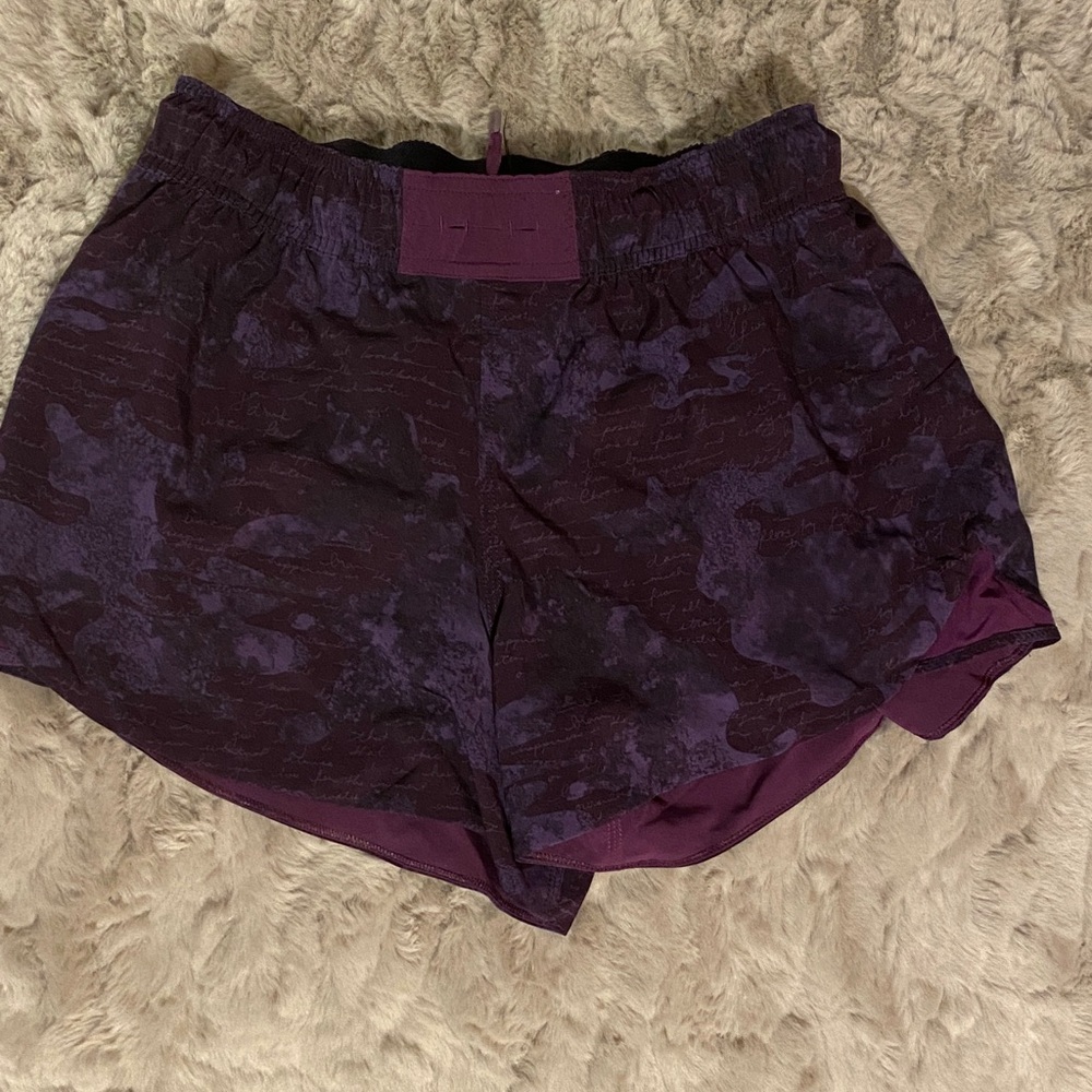 lululemon athletica Dark Purple Athletic Shorts